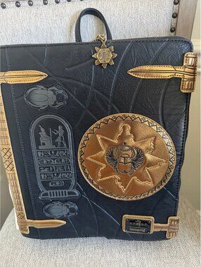 Loungefly Mummy Themed Black Backpack